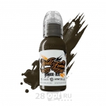Краска для художественной татуировки World Famous Tattoo Ink, Brooklyn Brownstone, 30 мл