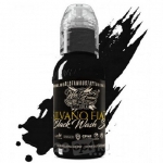 Сет красок для художественной татуировки World Famous Tattoo Ink, Silvano Fiato Black Wash Set, 30 мл