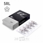 Картриджи для художественной татуировки EZ Revolution RC1205RL, Round Liner 5, 0,35 мм, блистер 5 шт.
